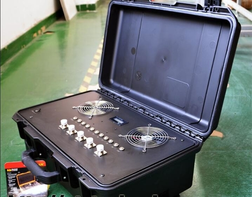 Brouilleur portatif de bombe de Digital LED 20-520 mégahertz 800-6000 mégahertz pour des militaires