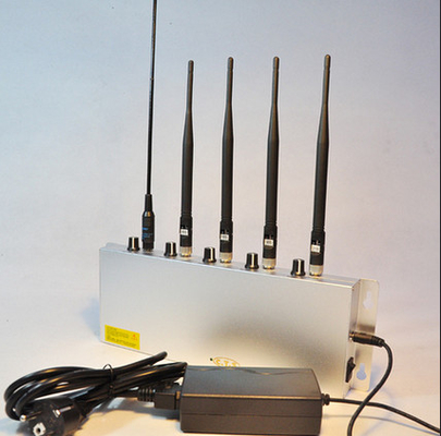 Brouilleur de radiofréquence de 5 bandes à télécommande pour GM/M 315mhz 433mhz 868mhz